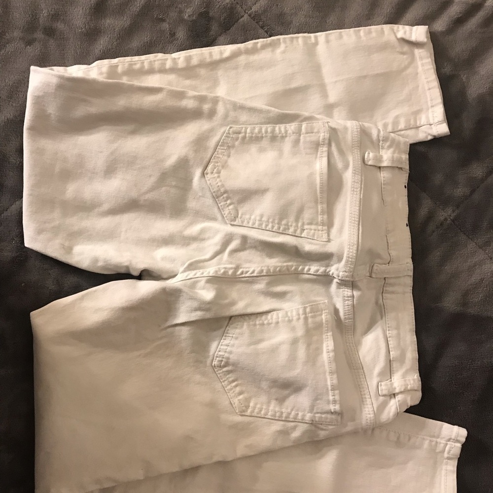 White jeans